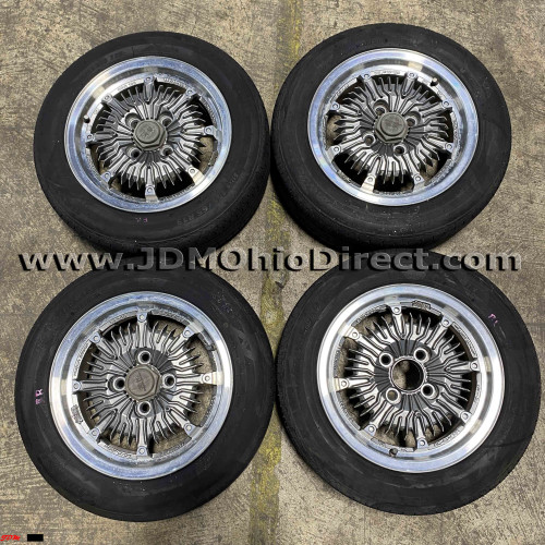 JDM MUGEN CF48 Wheels 13 inch 4 Lug 4x100